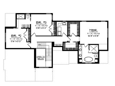 2nd Floor Plan, 020H-0414