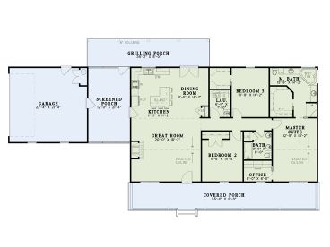 Floor Plan, 025H-0360