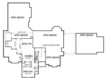 2nd Floor Plan, 021H-0251