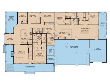 1st Floor Plan, 074H-0082