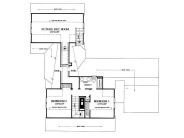 2nd Floor Plan, 063H-0029