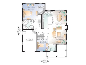 Floor Plan, 027H-0374