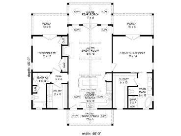 Floor Plan, 062H-0256