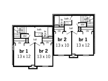 2nd Floor Plan, 021M-0003
