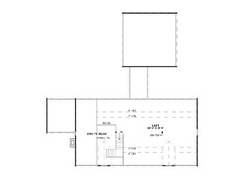 2nd Floor Plan, 025L-0042