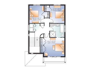 2nd Floor Plan, 027H-0299