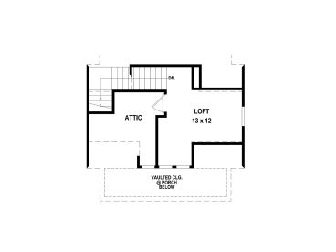 2nd Floor Plan, 006H-0159