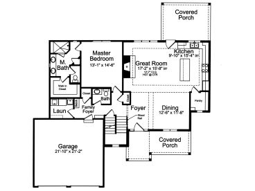 1st Floor Plan, 046H-0179