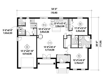 Floor Plan, 072H-0044