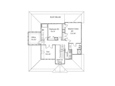 2nd Floor Plan, 041H-0092
