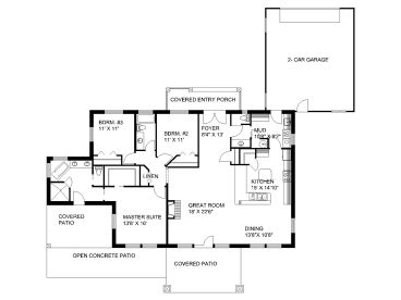 Floor Plan, 012H-0099
