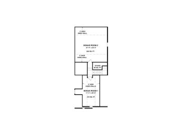 2nd Floor Plan, 007H-0040