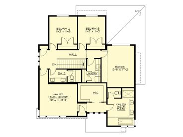 2nd Floor Plan, 035H-0120