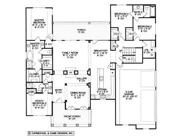 1st Floor Plan, 031H-0169