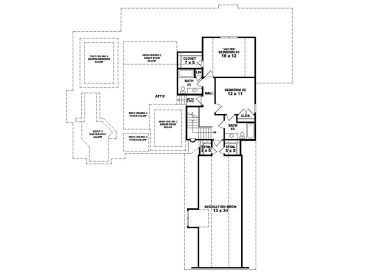 2nd Floor Plan, 006H-0115