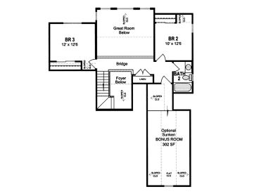 2nd Floor Plan, 014H-0023
