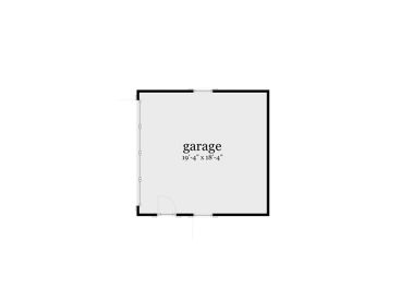 Garage Floor Plan, 052H-0017