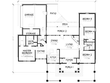 Floor Plan, 022H-0034