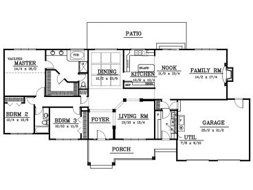 Floor Plan, 026H-0068