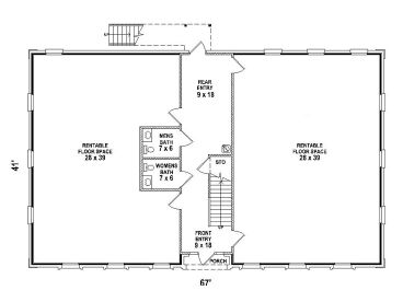 1st Floor Plan,006C-0053
