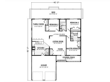 Floor Plan, 078H-0072