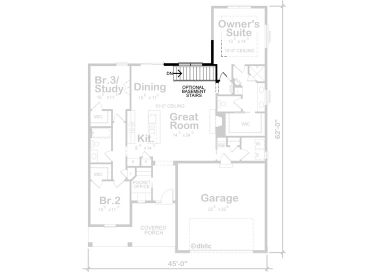 Opt. Floor Plan, 031H-0425