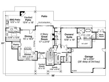 Opt. Floor Plan, 051H-0351