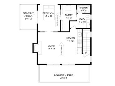2nd Floor Plan, 062G-0217