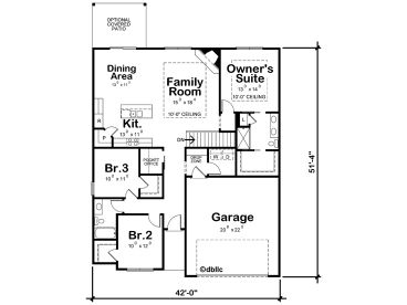 Floor Plan, 031H-0439