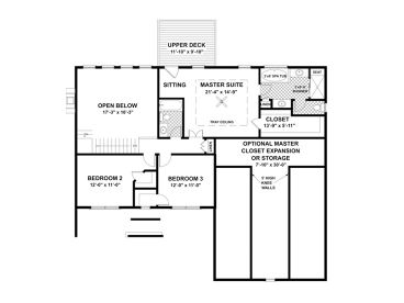 2nd Floor Plan, 007H-0071
