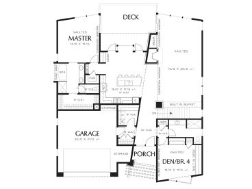Floor Plan, 034H-0223