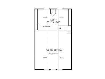 2nd Floor Plan, 007H-0026