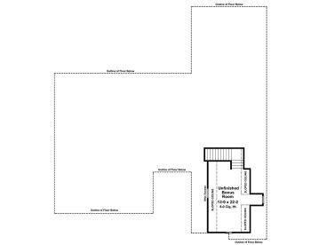 2nd Floor Plan, 001H-0109