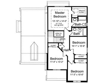 2nd Floor Plan, 046H-0183