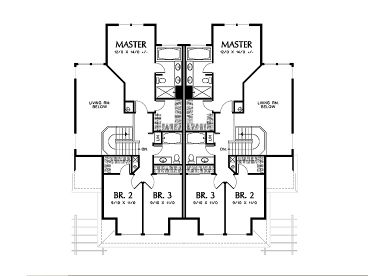 2nd Floor Plan, 034M-0001
