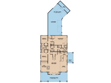 1st Floor Plan, 074H-0089