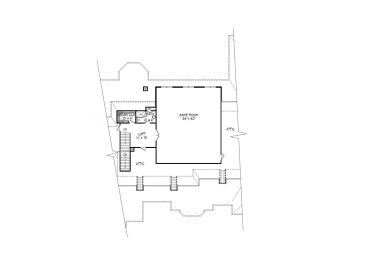 2nd Floor Plan, 062H-0053