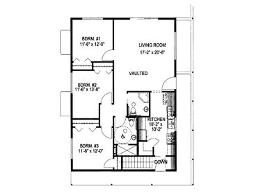 Floor Plan, 012H-0155