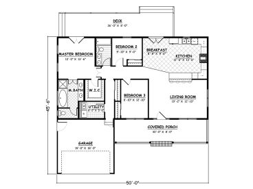 Floor Plan, 078H-0012