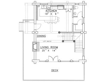 1st Floor Plan 012L-0028