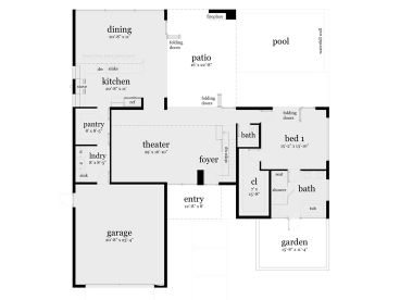 1st Floor Plan, 052H-0079