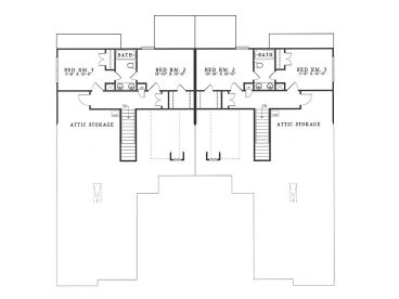 2nd Floor Plan, 025M-0042