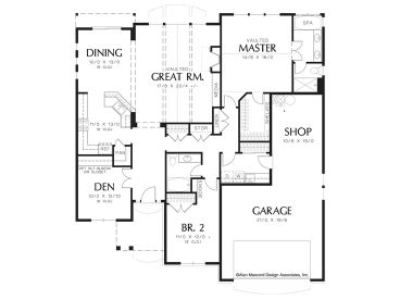 Floor Plan, 034H-0252
