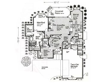 1st Floor Plan, 002H-0055