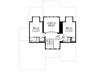 2nd Floor Plan, 020H-0397