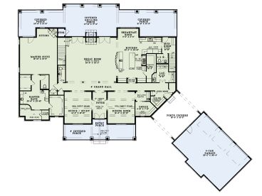 1st Floor Plan, 025H-0334