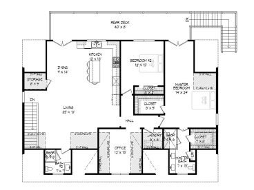 2nd Floor Plan, 062G-0272