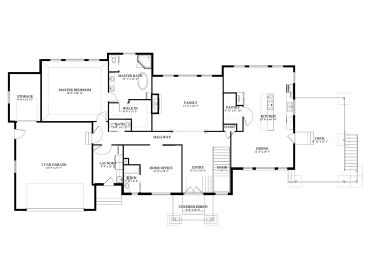 Floor Plan, 065H-0115