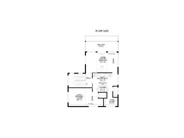 2nd Floor Plan, 062H-0431