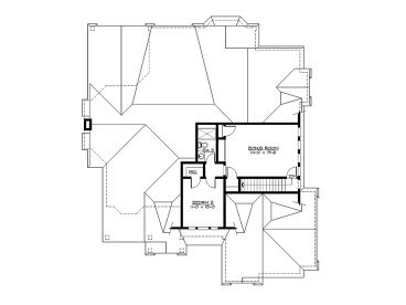 2nd Floor Plan, 035H-0109